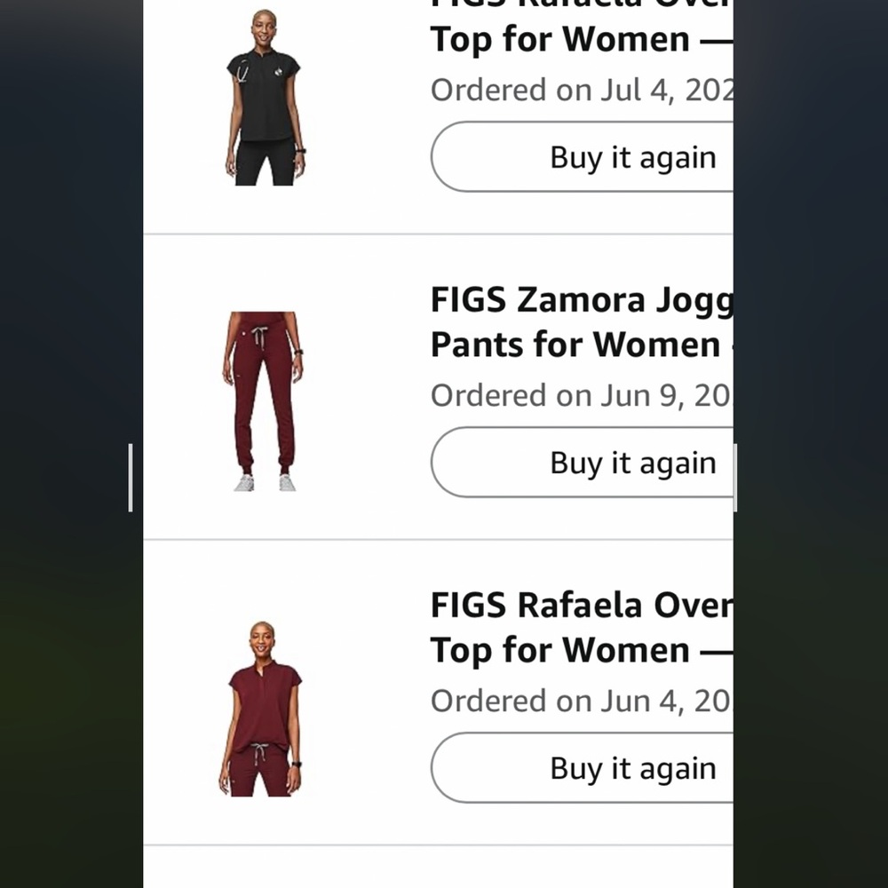 FIGS Zamora Jogger Pants in Burgundy